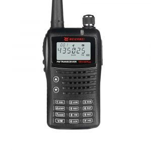 WEIERWEI VEV-V8 Plus UHF 128CH 5W VOX DTMF FM Radio Handheld Transceiver