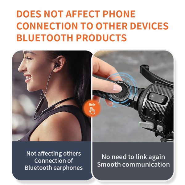 Wireless Bluetooth PTT Walkie Talkie Control Button for ZELLO Wireless Microphone Speaker with Strap for IOS Android Phone - Image 5