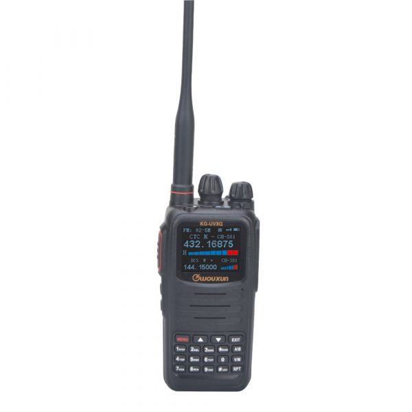Wouxun KG-UV3Q UV Dual Band Walkie Talkie VHF 10W UHF 8W High power FM Portable Scrambler Two way Radio