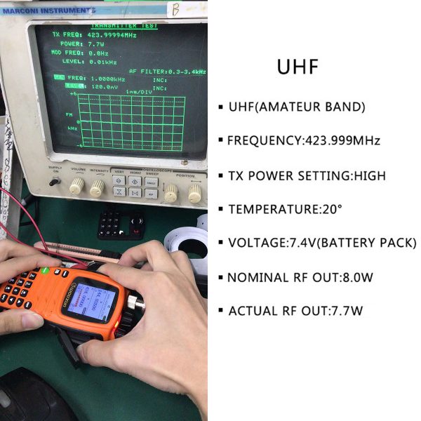 Orange Wouxun KG-UV9D Mate 7bands/Air Band 10W 3200mAh Battery Cross band Repeater Portable Radio Upgrade KG-UV9D Plus Walkie Talkie - Image 2
