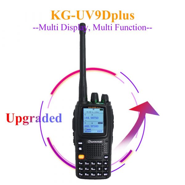 Wouxun KG-UV9D Plus WalkieTalkie Multi Bands kg-uv9d Plus Radio Station 76-174/230-250/350-512/700-985MHz FM Transceiver - Image 3