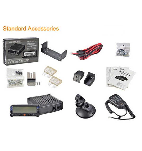 YAESU FTM-350R Dual Band 50W Mobile Radio Car Transceiver UHF VHF Professional Station Vehicle Radio - Image 6