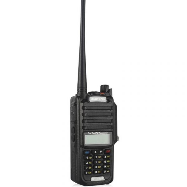 Baofeng GT-3WP Dual Band IP67 Waterproof FM Transceiver Radio with Car Charger Cable - Image 5