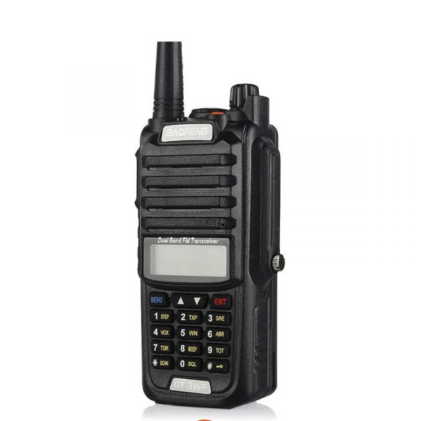 Baofeng GT-3WP Dual Band IP67 Waterproof FM Transceiver Radio with Car Charger Cable - Image 2