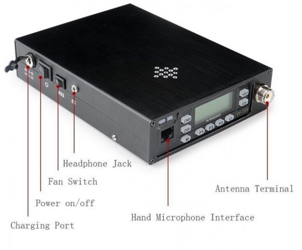 Classic Leixen VV 898SP 25W Ultra Power Dual Band Manpack Transceiver - Image 4