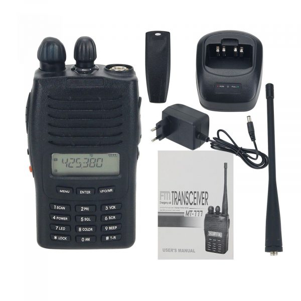 5W VHF UHF Motorola MT-777 Professional FM Transceiver 128 Channels - Image 4