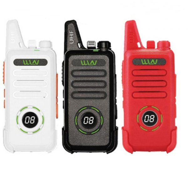 WLN KD-C1 plus Mini Walkie Talkie VOX Slim FM Radios with Desktop Charger optional - Image 5