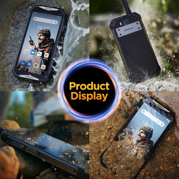 Ulefone Armor 20WT Rugged Waterproof Smartphone DMR Walkie-Talkie 10850mAh Mobile Phones 20GB+256GB Android Phone - Image 6