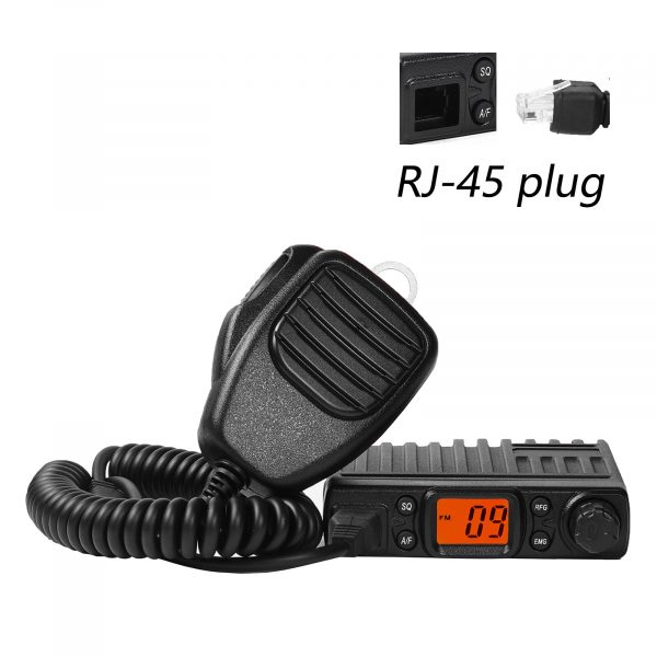 AR-925 Citizen Band Car Transceiver 27MHz 4/8W AM/FM Mini Mobile CB Radio Shortwave HF Walkie-talkie 25.615-30.105MHz 10 Meter Amateur (Albrecht AE-6110) - Image 2