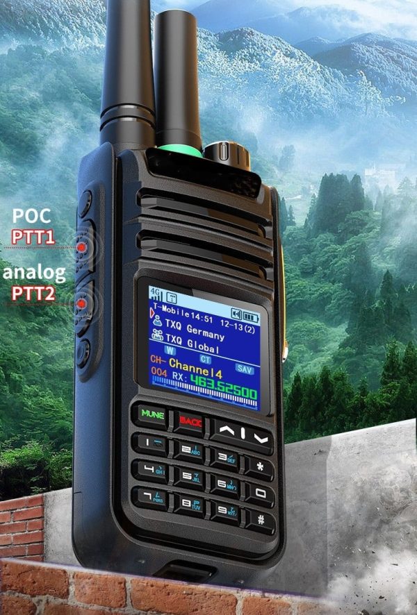 2023 New 5G Public Network Radio EX-918 Explosion-proof UHF GPS With Relay Intercom Phone Call - Image 3