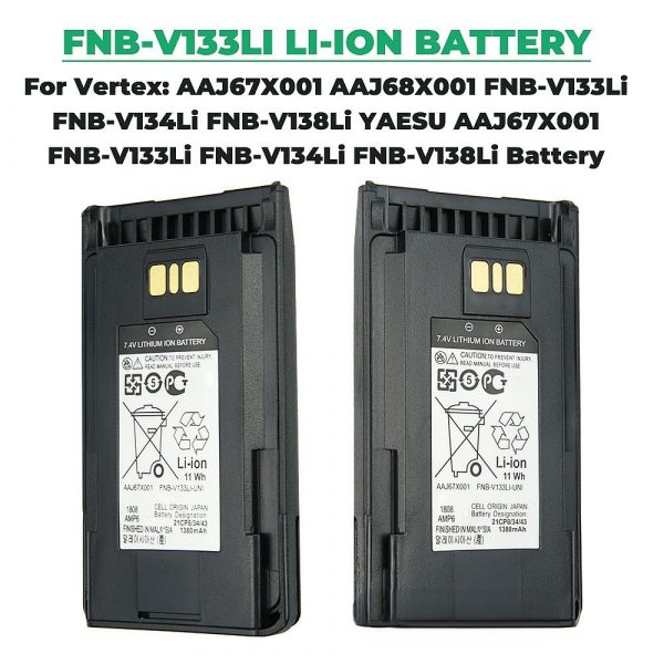 Fast Battery Charger Desktop Replacement Batteries for Vertex YAESU EVX-530 etc Ham Radios - Image 5