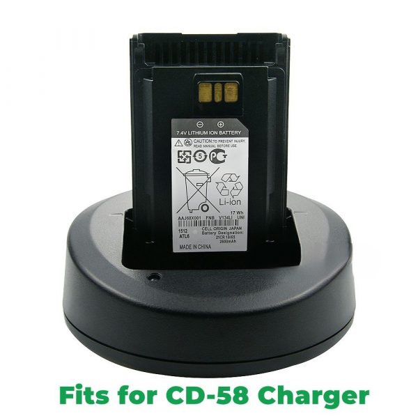 Fast Battery Charger Desktop Replacement Batteries for Vertex YAESU EVX-530 etc Ham Radios - Image 3