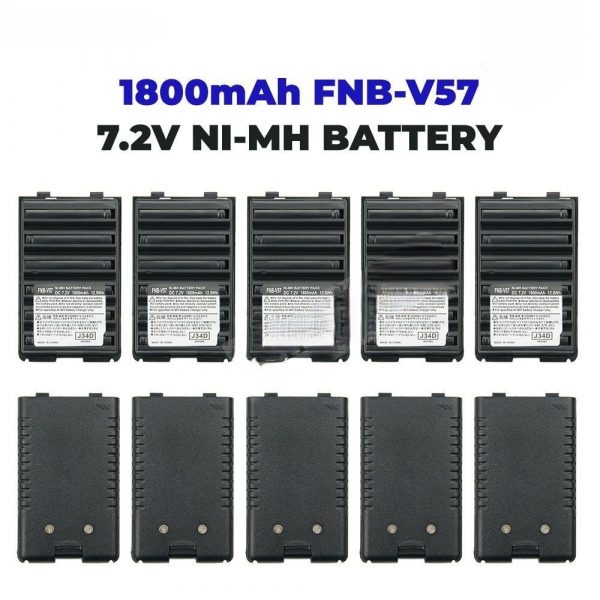 FNB-V57 1800mAh Ni-MH Battery Pack Compatible for Yaesu Vertex VX-410 VX-420 VX-417 VX-160 VX-168 VX-428 VX-250 （FNB-83） - Image 3