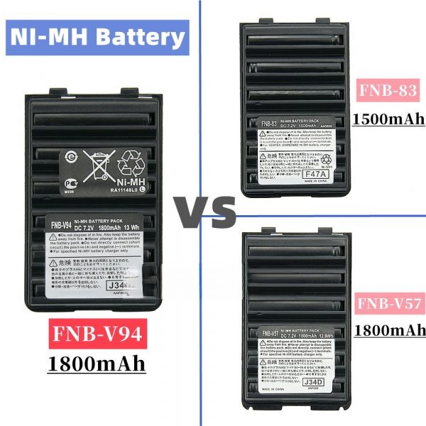 Yaesu Vertex Battery Charger Rechargeable for VX-110 VX150 VX 420 VX-420A VX160 FT-60R FT270 etc - Image 3