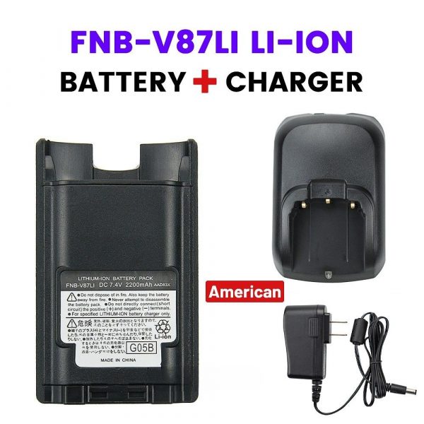 Rechargable Charger Battery FNB-V86LI FNB-V87LI for Vertex VX600 VX-820 VX821 VX-900 VX929 YAESU etc Radios
