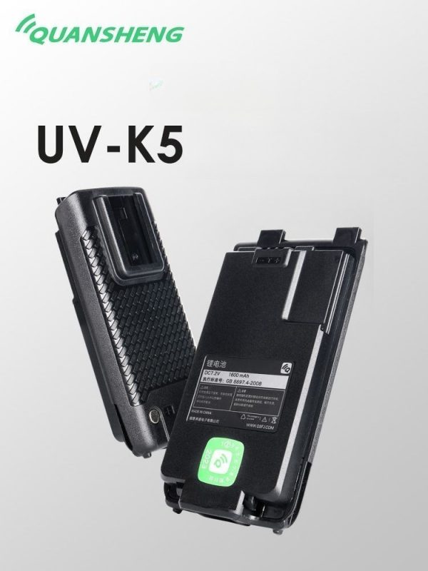 QUANSHENG Original Replacement Battery For Quansheng UV-K5 K6 K58 Handheld Walkie Talkie