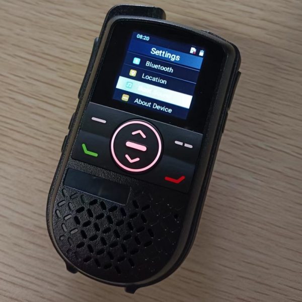Zello Mini walkie talkie Long Range Network POC Radio GPS 4G LTE Transceiver Walkie Talkie - Image 2