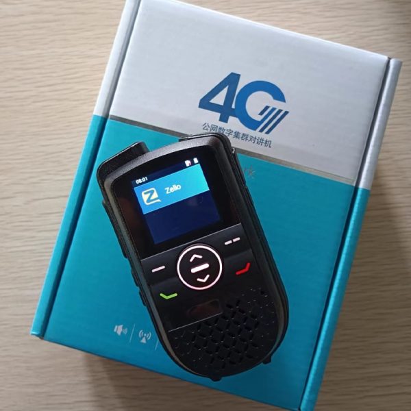 Zello Mini walkie talkie Long Range Network POC Radio GPS 4G LTE Transceiver Walkie Talkie