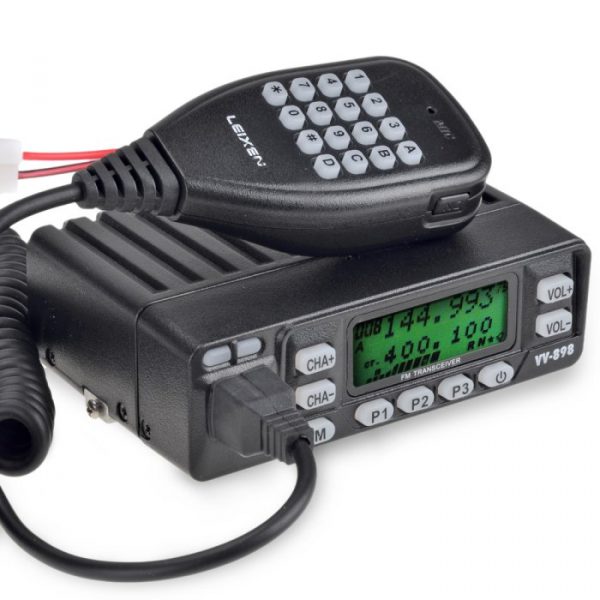 Hotsale Mini Mobile Transceiver VV-898 Compact Size Dual Band 10W Car radio - Image 2