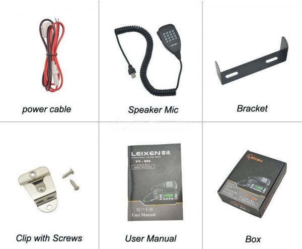 Hotsale Mini Mobile Transceiver VV-898 Compact Size Dual Band 10W Car radio - Image 6