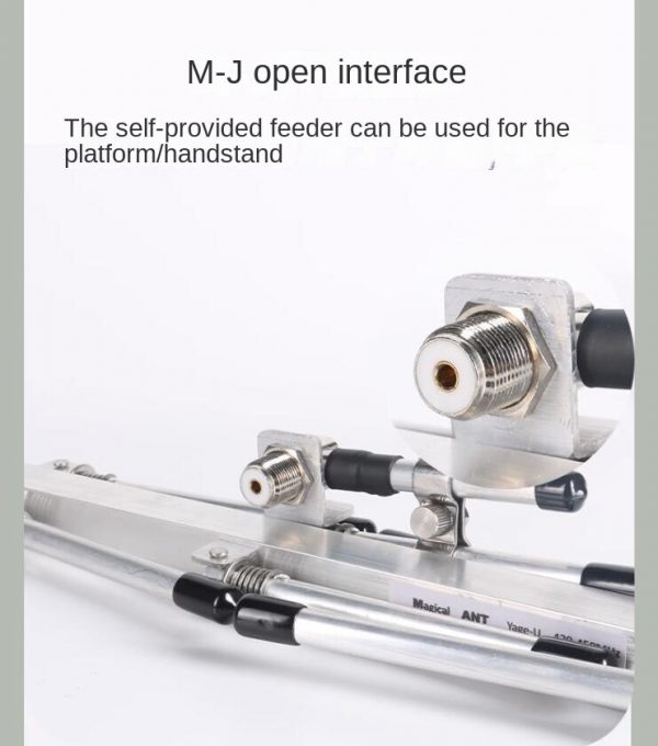 MagicalANT Yagi-U 420-450MHz Handheld Yagi–Uda Antenna UHF High Gain Directional Foldable Antenna - Image 3