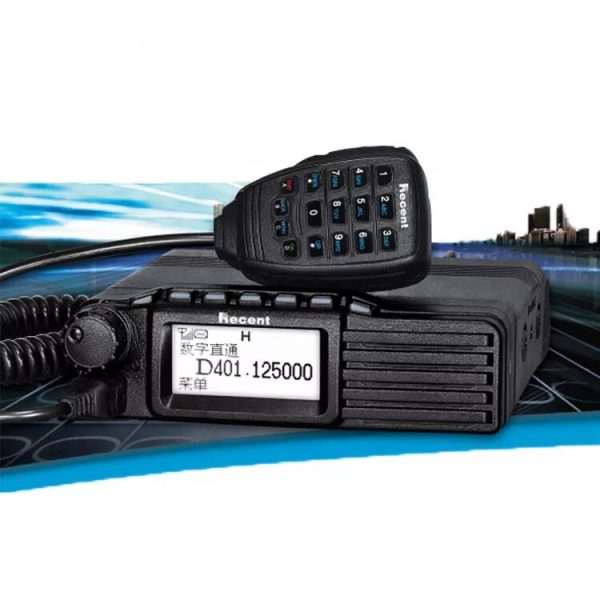 Recent RS-938D 50W UHF 400-470MHZ / VHF 136-174MHz DMR Digital Mobile Radio Speech Encryption Function Vehicle Radio - Image 2