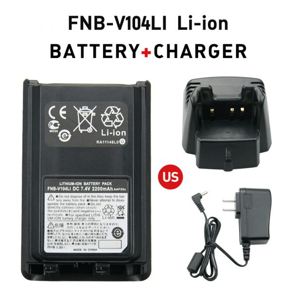 Seat Charger Desktop FNB-V104Li FNB-V104 Battery for Yaesu Vertex Walkie Talkie - Image 2