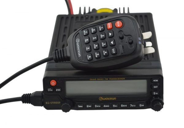 Wouxun KG-UV950P Quad Bands 50W Transmission Eight Bands Reception AM & SW Mobile Transceiver - Image 2