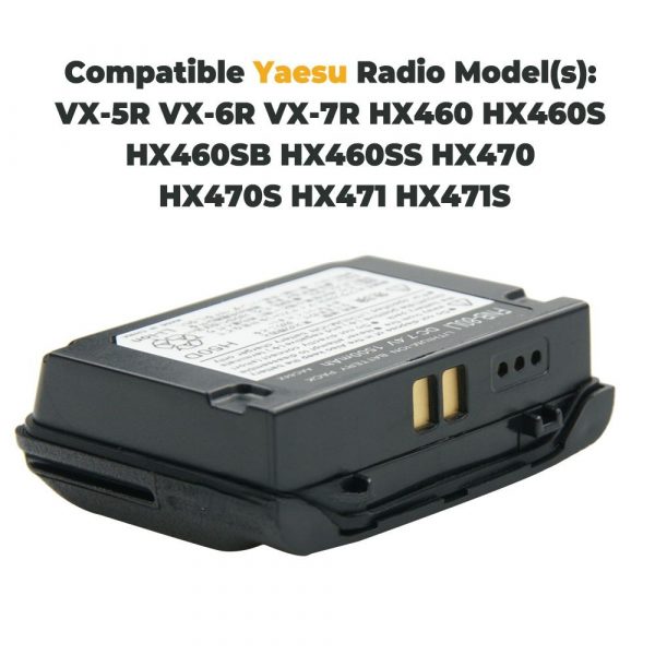 Spare Rechargeable Battery FNB-80Li FNB-58Li for Yaesu Vertex VX-5R VX-6R VX-7R VXA-700 VXA-710 etc - Image 4