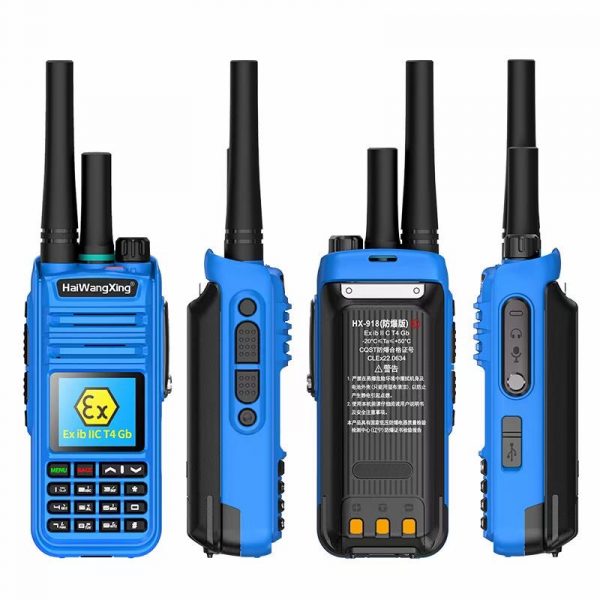 2023 New 5G Public Network Radio EX-918 Explosion-proof UHF GPS With Relay Intercom Phone Call - Image 6