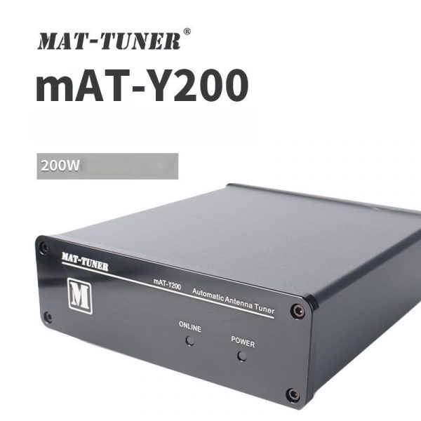 200W MAT-TUNER MAT-Y200 Automatic Antenna Tuner For Yaesu FT-891 FT-991A FTDX10 FTDX101 Shortwave Radios