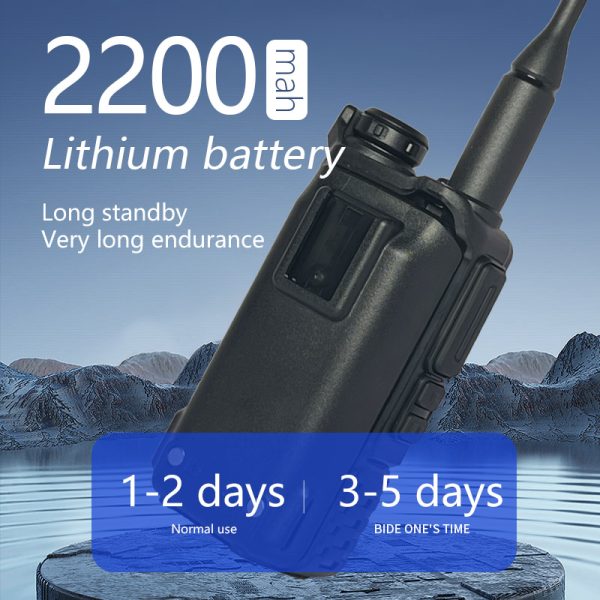 Quansheng UV-5R Plus AM/FM Aviation Band Receiving Multi-band Cross-Band Intercom - Image 4