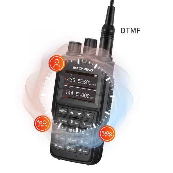 2023 BAOFENG UV-22L Walkie Talkie Dual Band 5W Power 1800mAh Portable Two Way Radios BF-UV22L One Click Frequency Matching - Image 4