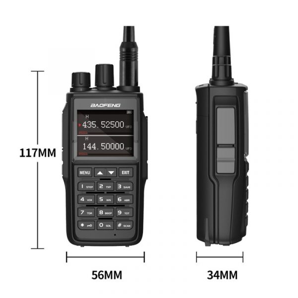 2023 BAOFENG UV-22L Walkie Talkie Dual Band 5W Power 1800mAh Portable Two Way Radios BF-UV22L One Click Frequency Matching - Image 5