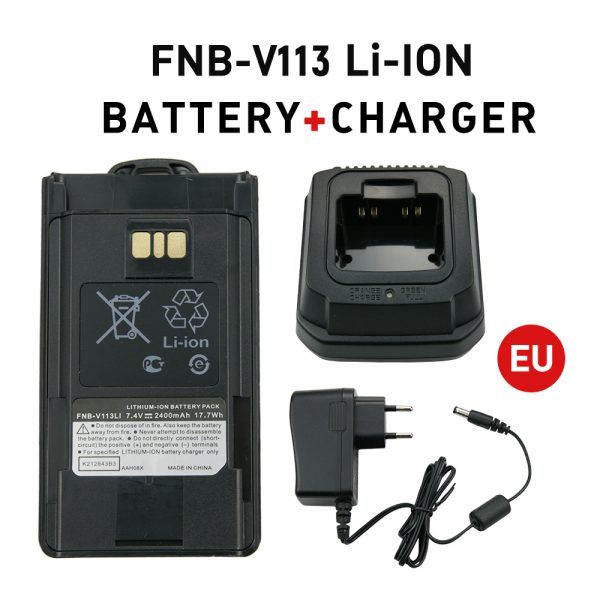 Fast Battery Charger for Vertex VX450 VX451 VX454 VX459 etc with Battery Belt Clip - Image 2