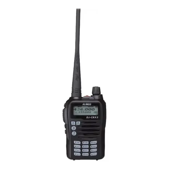 Alinco DJ-CRX5 Dual Band VHF UHF FM Transceiver Portable Amatuer Radio - Image 2