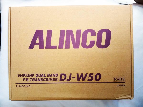 Alinco DJ-W50 HT Portable Transceiver VHF UHF Dualband Two way Radio - Image 3