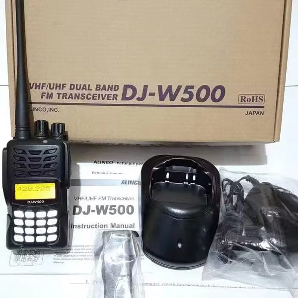 Alinco DJ-W500  Dual Band Portable FM Transceiver  136-174MHz  400-480 MHz For Marine Outdoor Self Driving Tour Civilian Radios - Image 5