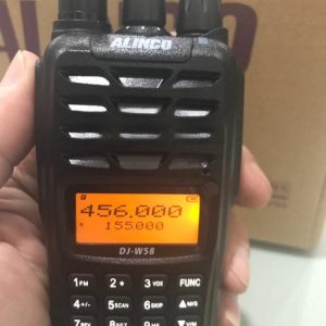 ALINCO DJ-W58 Handy Intercom Waterproof UV Dual Band FM Handset Marine Outdoor Self driving Tour Civil