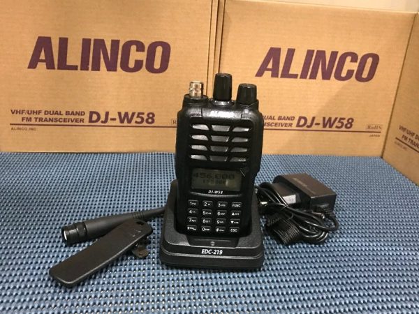 ALINCO DJ-W58 Handy Intercom Waterproof UV Dual Band FM Handset Marine Outdoor Self driving Tour Civil - Image 2