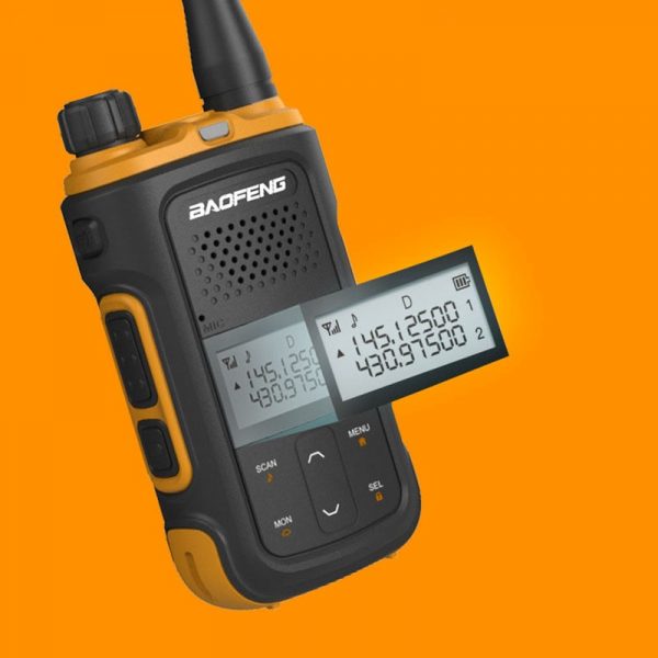 BAOFENG UV-12 Walkie Talkie Real 8W 3800mAh Dual Band 128CH Two Way Radios BF-UV12 Portable FM Radio Support Type-C Charging - Image 3