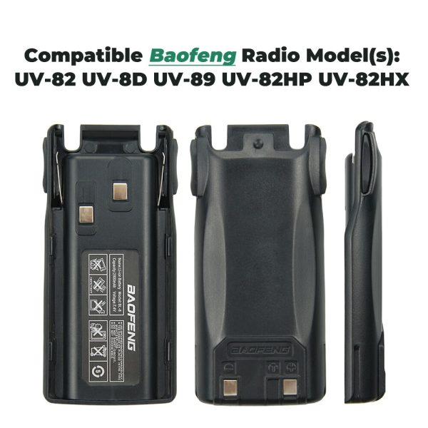 BaoFeng Battery Charger Desktop Rapid 2800mAh Battery BL-8 for Baofeng UV-82 UV-82L UV-8D UV-89 UV-82HP UV-82HX Radio - Image 4