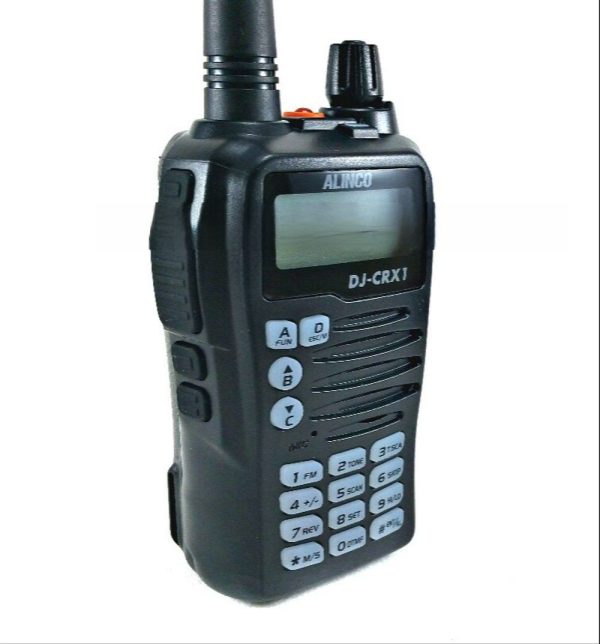 5W HT Alinco DJ-CRX1 VHF 136-174Mhz Portable FM Two way Radio 200 Channels - Image 2
