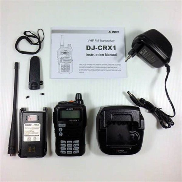 5W HT Alinco DJ-CRX1 VHF 136-174Mhz Portable FM Two way Radio 200 Channels - Image 5