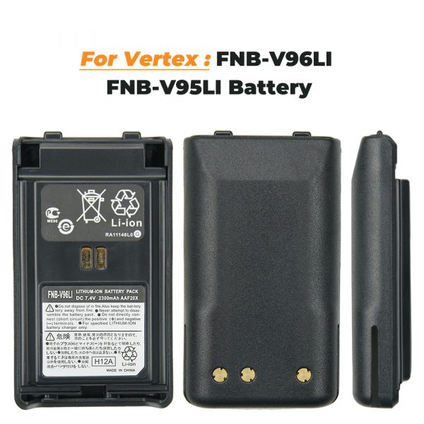 Desktop Charger with Vertex Battery for VX350 VX351 VX354 VX-350 VX-351 VX-354 Radio FNB-V96LIA - Image 3