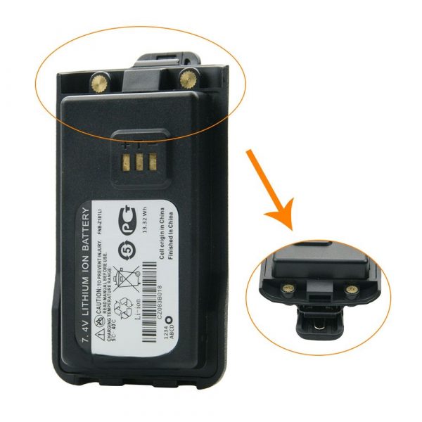 7.4V 1800mAh Two Way Radio Battery For Vertex EVX-C31 VZ-30 VZ-30-D0-5 VZ-30-G6-4 FNB-Z181LI Rechargeable Battery - Image 3