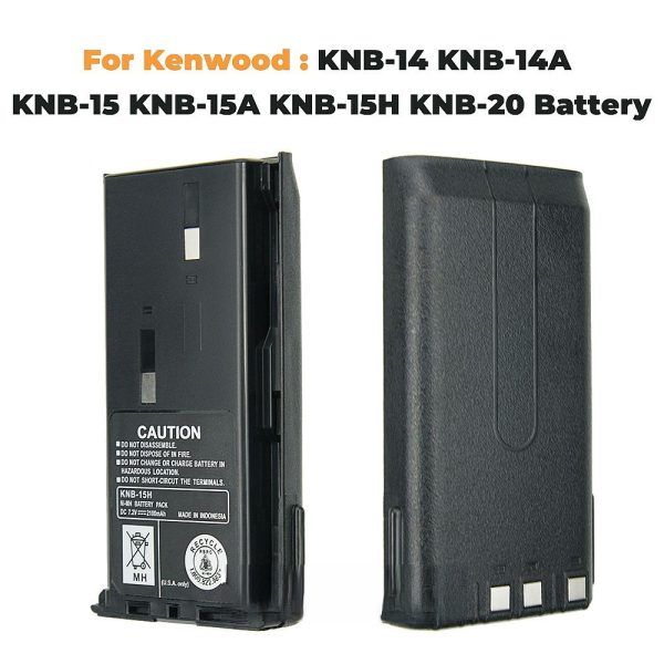 KNB-15H 2100mAh Ni-MH Replacement Battery for Kenwood TK-260 TK-260G TK-2100 TK-360 TK-370G TK-3100 KNB-15A KNB-15 KNB-14 KNB-20 - Image 4