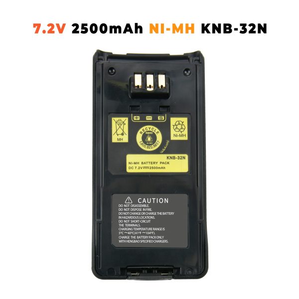 KNB-31A KNB-32N 2500mAh Battery for KENWOOD NX-210 NX-210G NX-410 NX-411 TK-2180 TK-3180 TK-5210 TK-5310 Radios Replacement Battery - Image 2