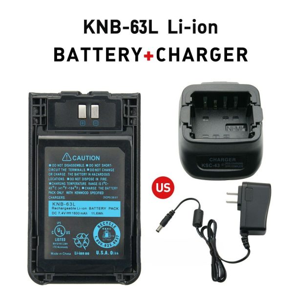 Kenwood TH-K20A TH-K20E TH-K20A TH-K40E TK-U100 TK-2000TK-3000 TK-3501T etc 1600mAh Portable Radio Battery Charger Desktop - Image 2