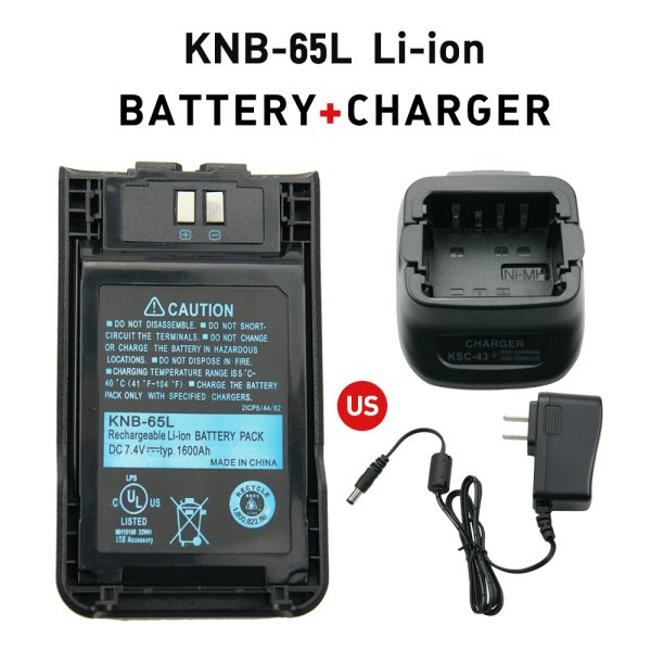 Rapid Battery Charger KNB-65L Battery for Kenwood TH-K20 TH-K20A TH-K20E TK2000 TK3000 TK3501 TK3212 etc Radios - Image 3